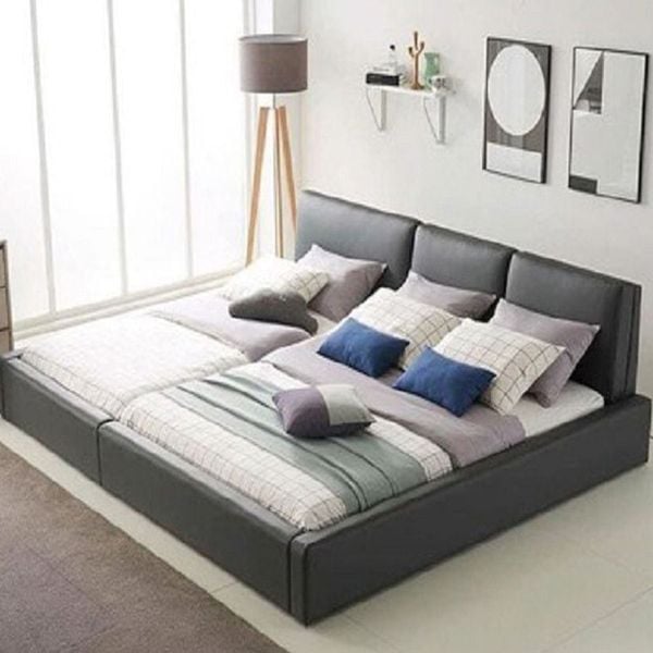 Giường ngủ 4 người bọc da Eudora