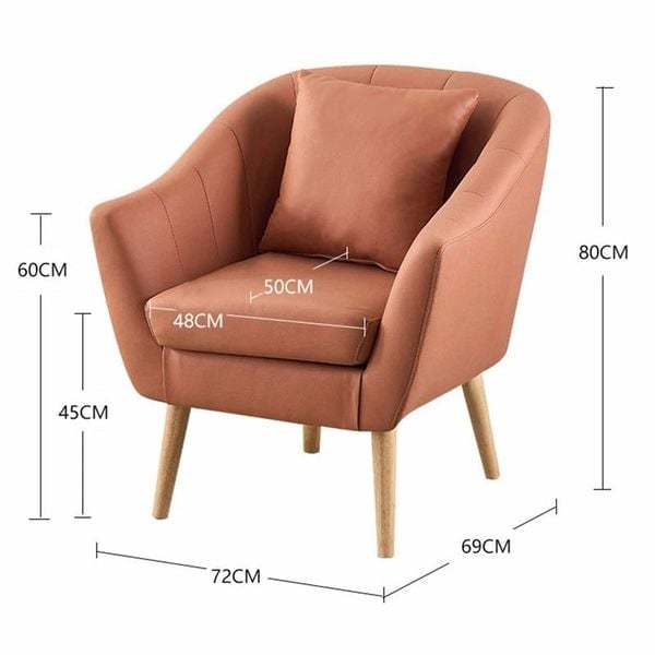Kích thước ghế sofa đơn