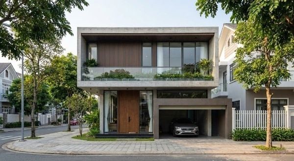 Lưu ý thiết kế nhà vuông 2 tầng 100m2