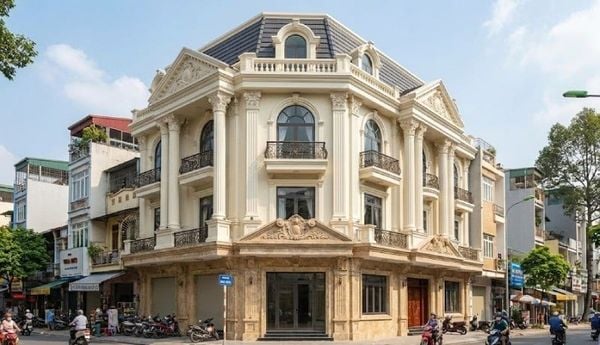 Mẫu nhà ống tân cổ điển 3 tầng mặt tiền 7m
