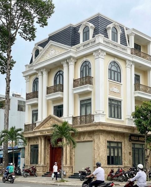 Mẫu nhà ống tân cổ điển 3 tầng mặt tiền 6m