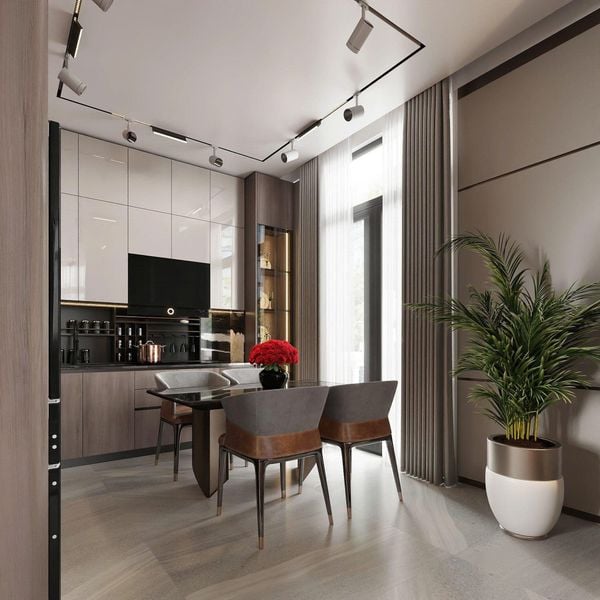 Showroom Laviehome trưng bày không gian phòng bếp