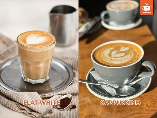 phân biệt Flat White và Cappuccino