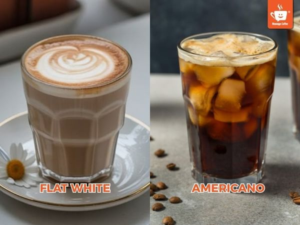 phân biệt Flat White và Americano