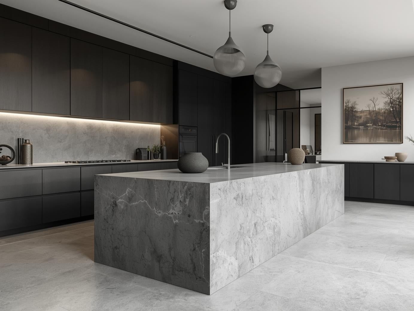 Grey Quartz Slab Colors