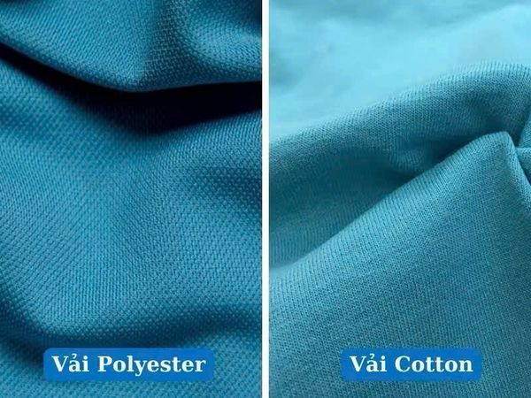 So sánh 2 loại vải Polyester và cotton