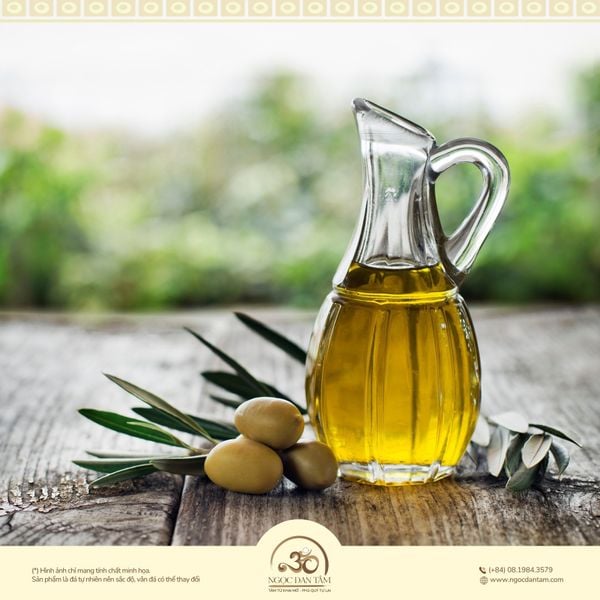 Làm bóng hổ phách bằng dầu oliu