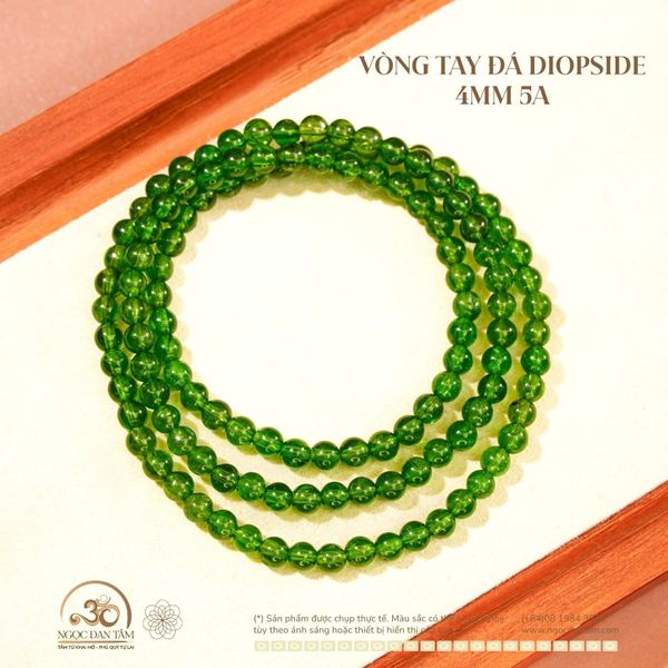 Diopside giúp Bình Địa Mộc tăng tự tin