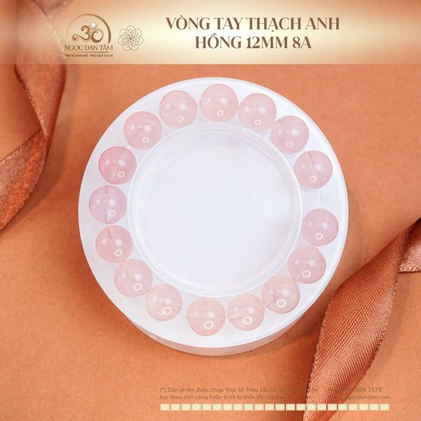 Thạch anh hồng cho thoa xuyến kim