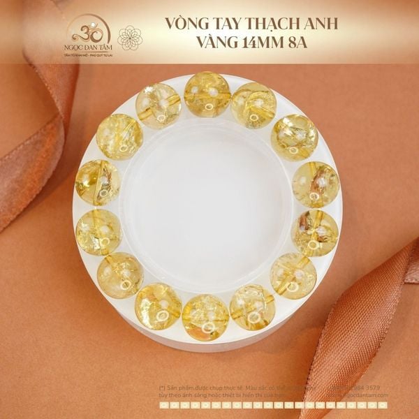 Thạch anh vàng hỗ trợ khuyết thổ