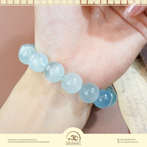 Vòng tay aquamarine