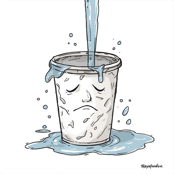 “Cốc giấy kém chất lượng dễ bị móp méo trong mùa cao điểm”