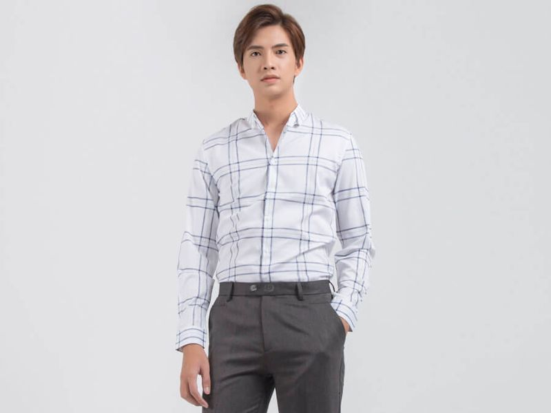 Áo sơ mi cho người gầy để trở nên vững chãi hơn