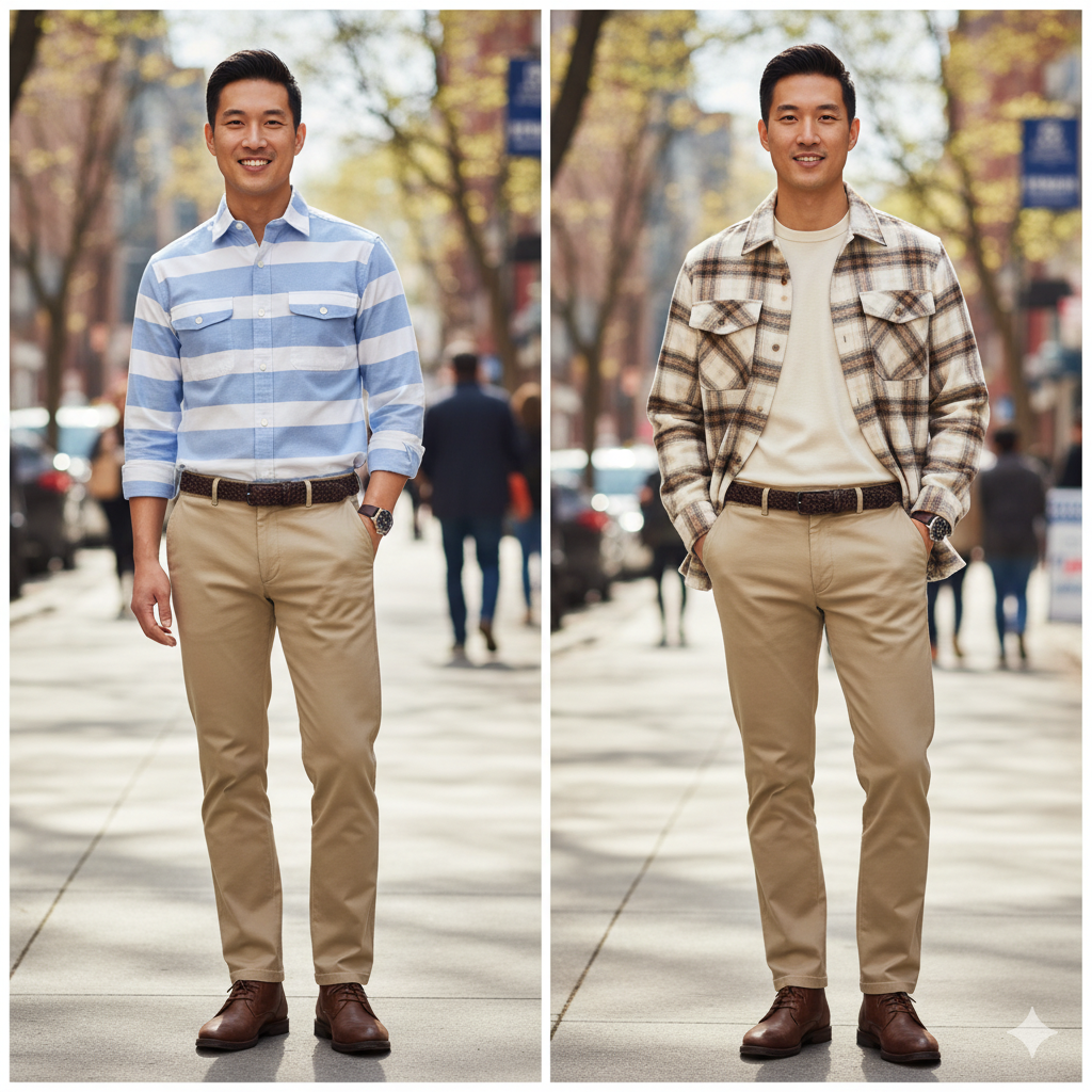 Bí quyết chọn áo sơ mi cho người gầy để trông nam tính hơn