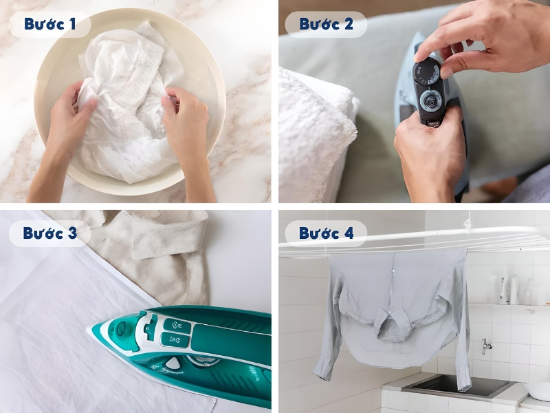 Xử lý các ca khó nhằn trong quá trình là áo sơ mi