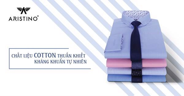 Chất liệu áo sơ mi mùa hè bằng vải Cotton