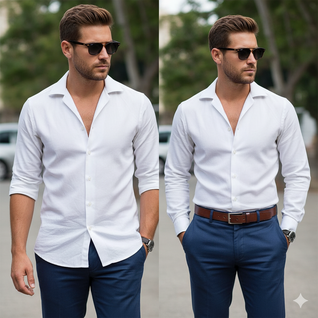 Các loại cổ áo sơ mi phổ biến - Bí quyết chọn cổ áo sơ mi hoàn hảo