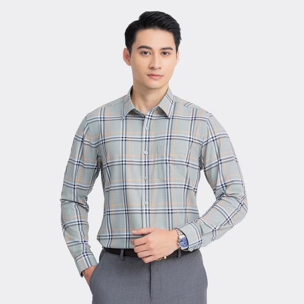 Chất liệu áo sơ mi bằng vải Polyamide kết hợp Spandex