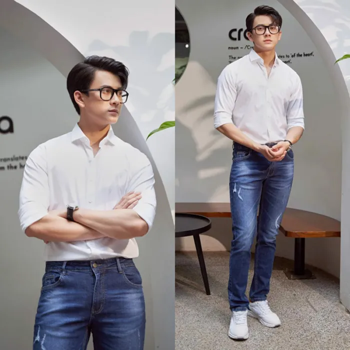 Cách xắn tay áo sơ mi - The High Roll