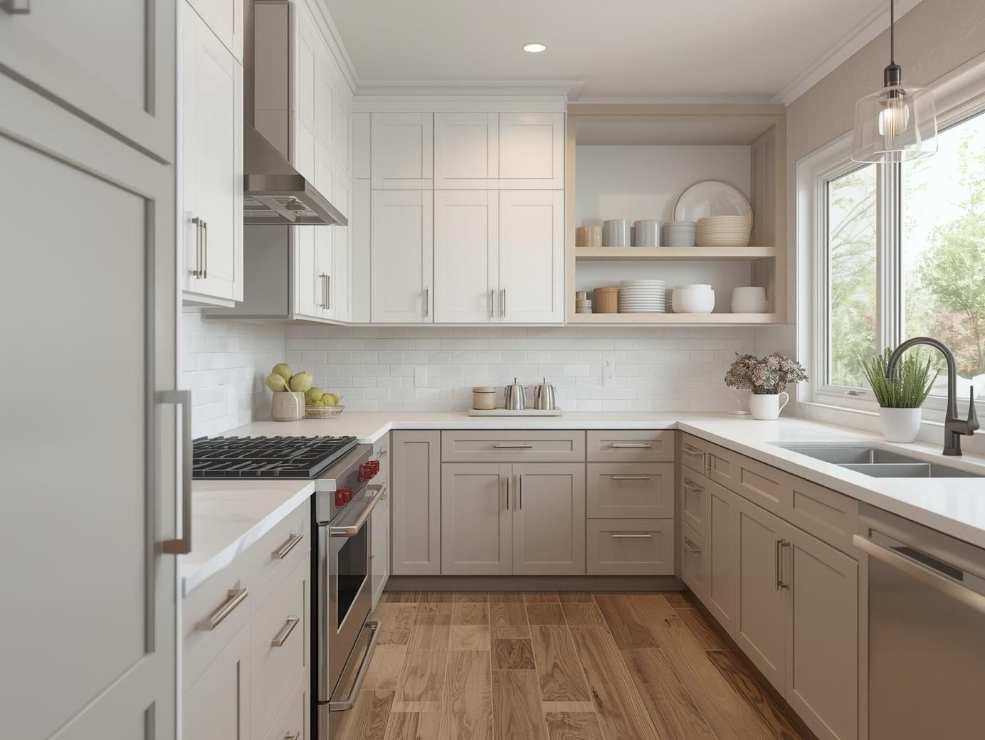 two-tone-neutral-shaker-cabinets