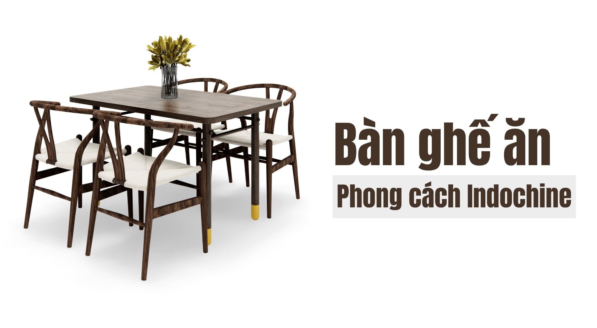 Các mẫu bàn ghế ăn theo phong cách nội thất