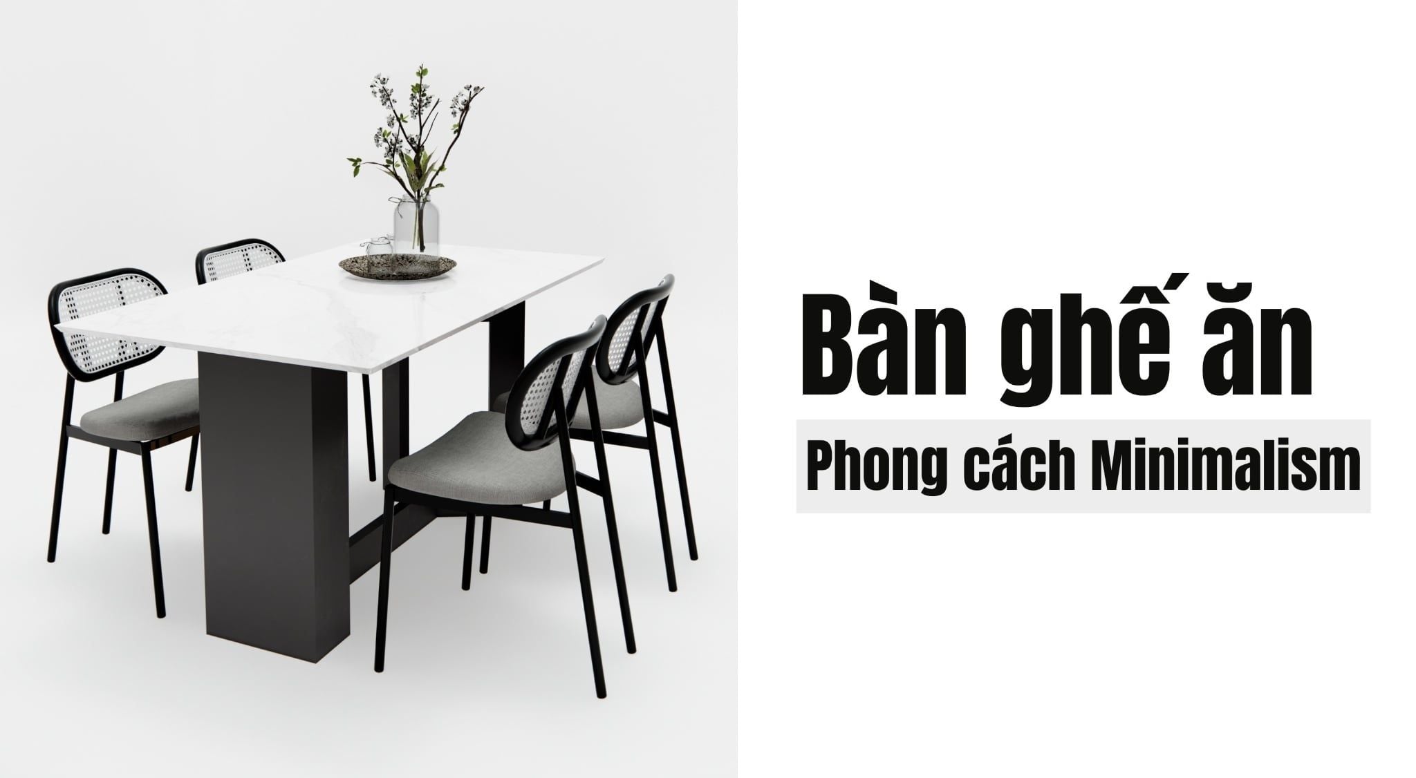 Các mẫu bàn ghế ăn theo phong cách nội thất