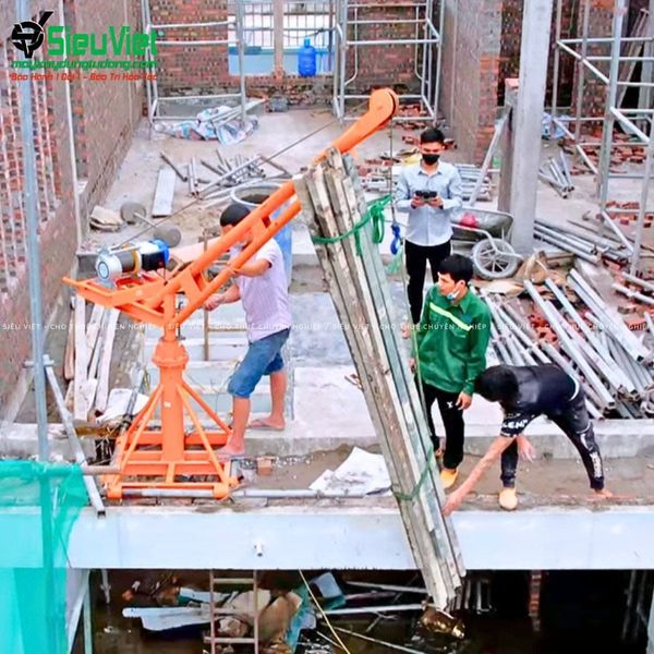 thiết bị nâng hạ - cẩu xoay 360 độ