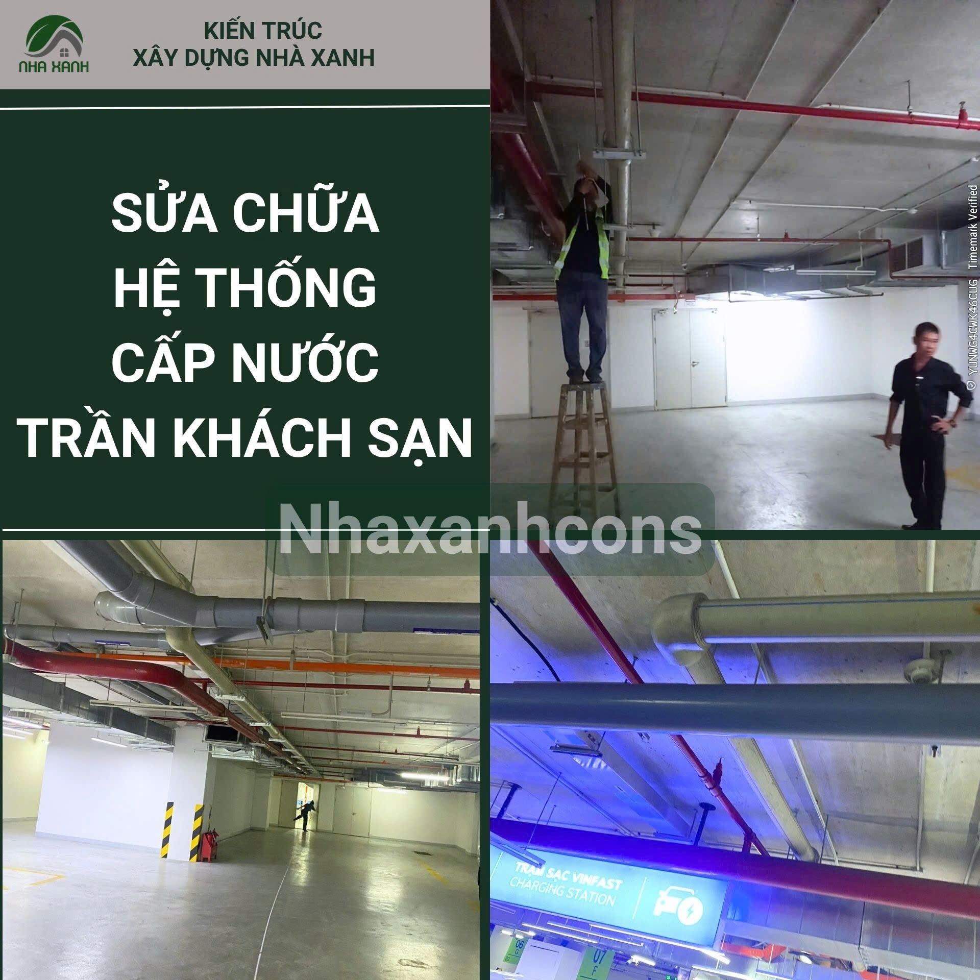 Dịch vụ sửa chữa cải tạo hệ thống cấp nước trần khách sạn tại Bình Thuận