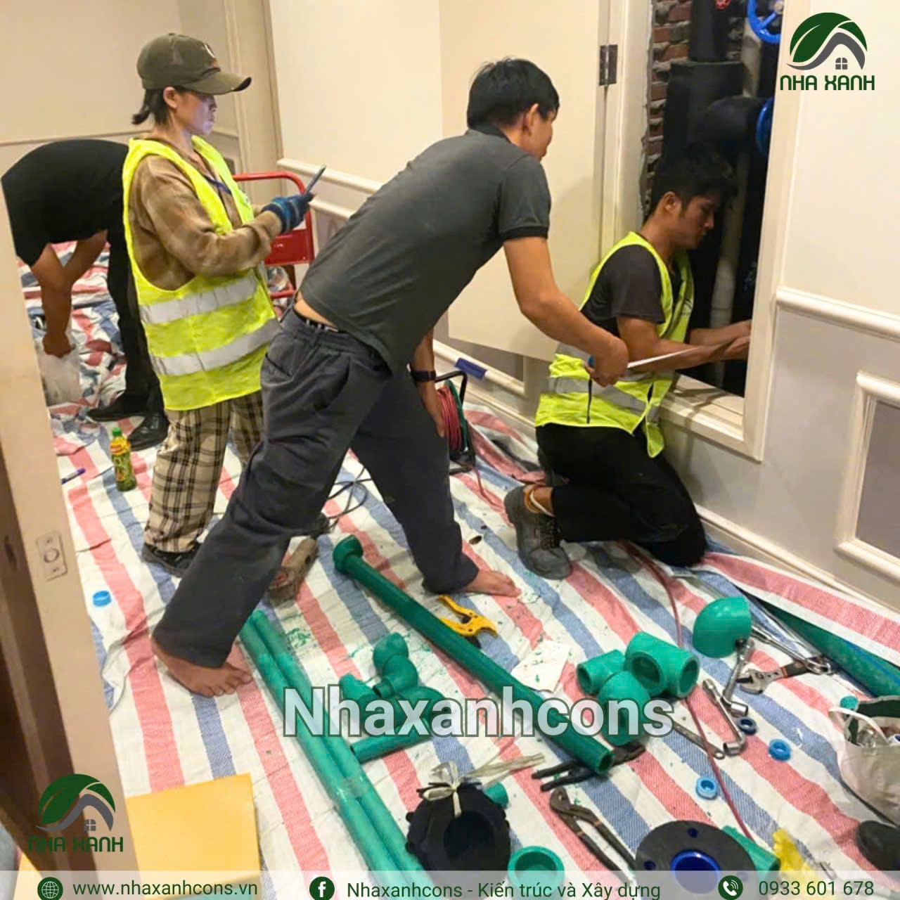 Hình ảnh cải tạo khách sạn tại Cần Thơ