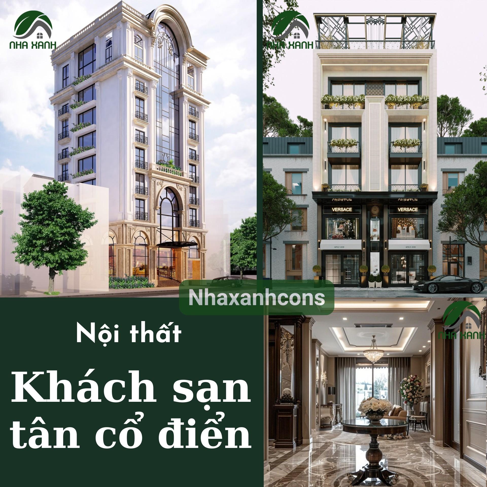 Thiết kế khách sạn tân cổ điển tại Cần Thơ