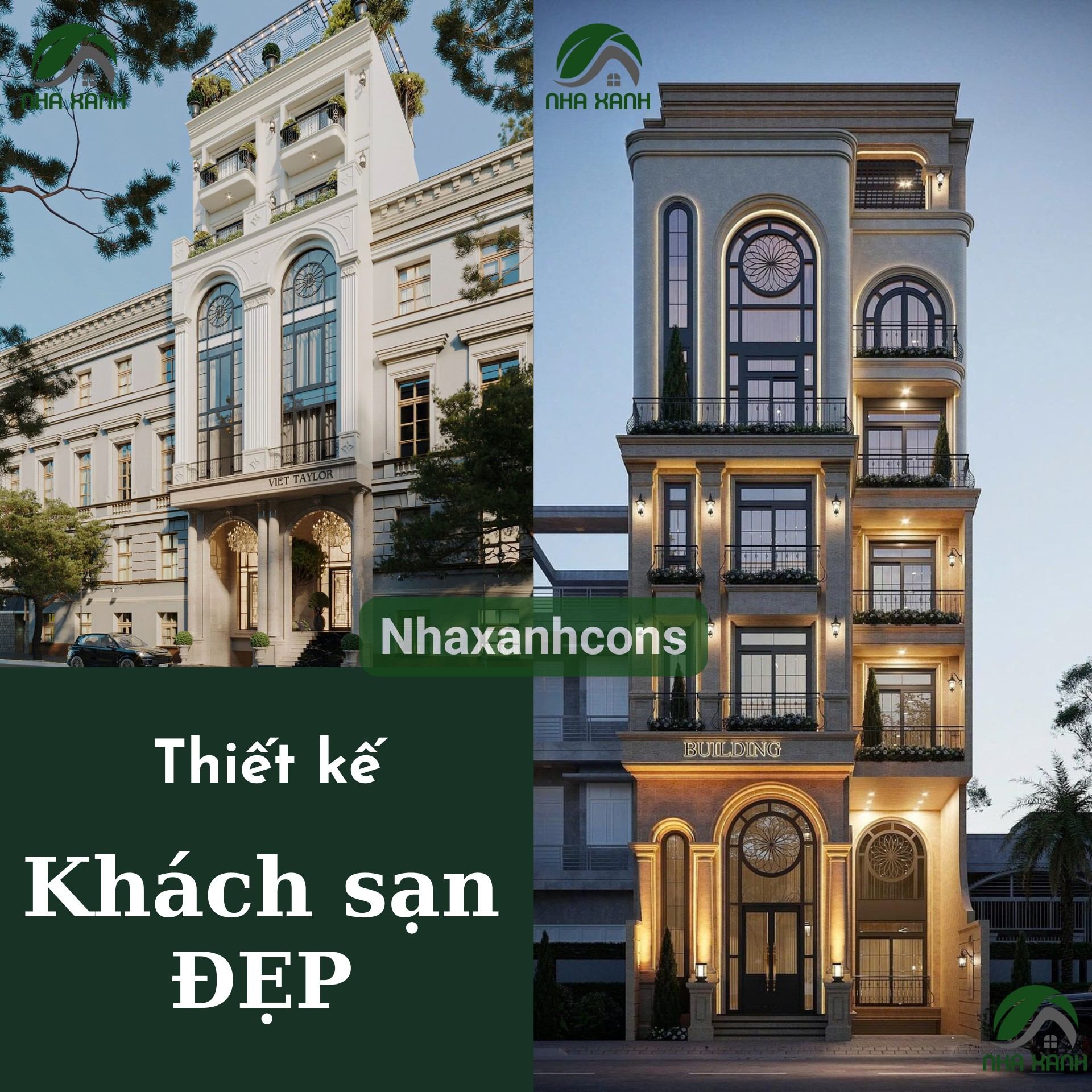 Mẫu thiết kế khách sạn đẹp tại Cà Mau