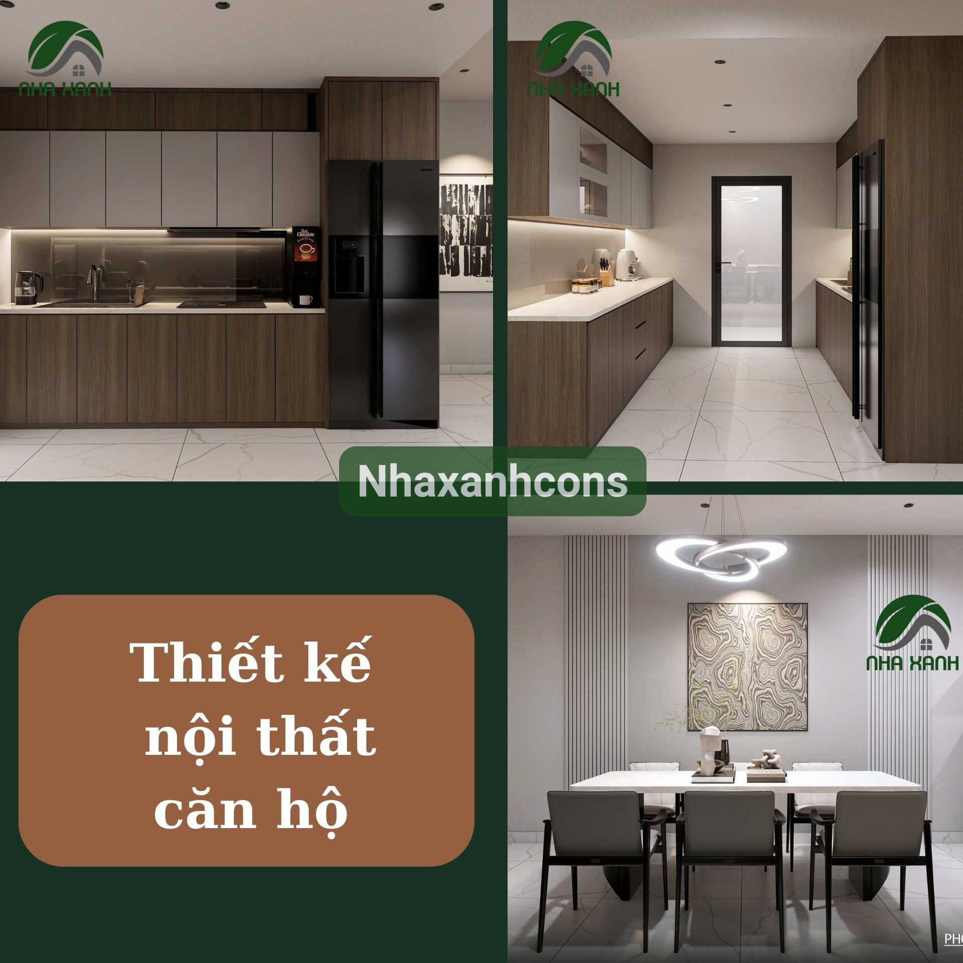 Thiết kế nội thất tại căn hộ The Privia – Bình Tân
