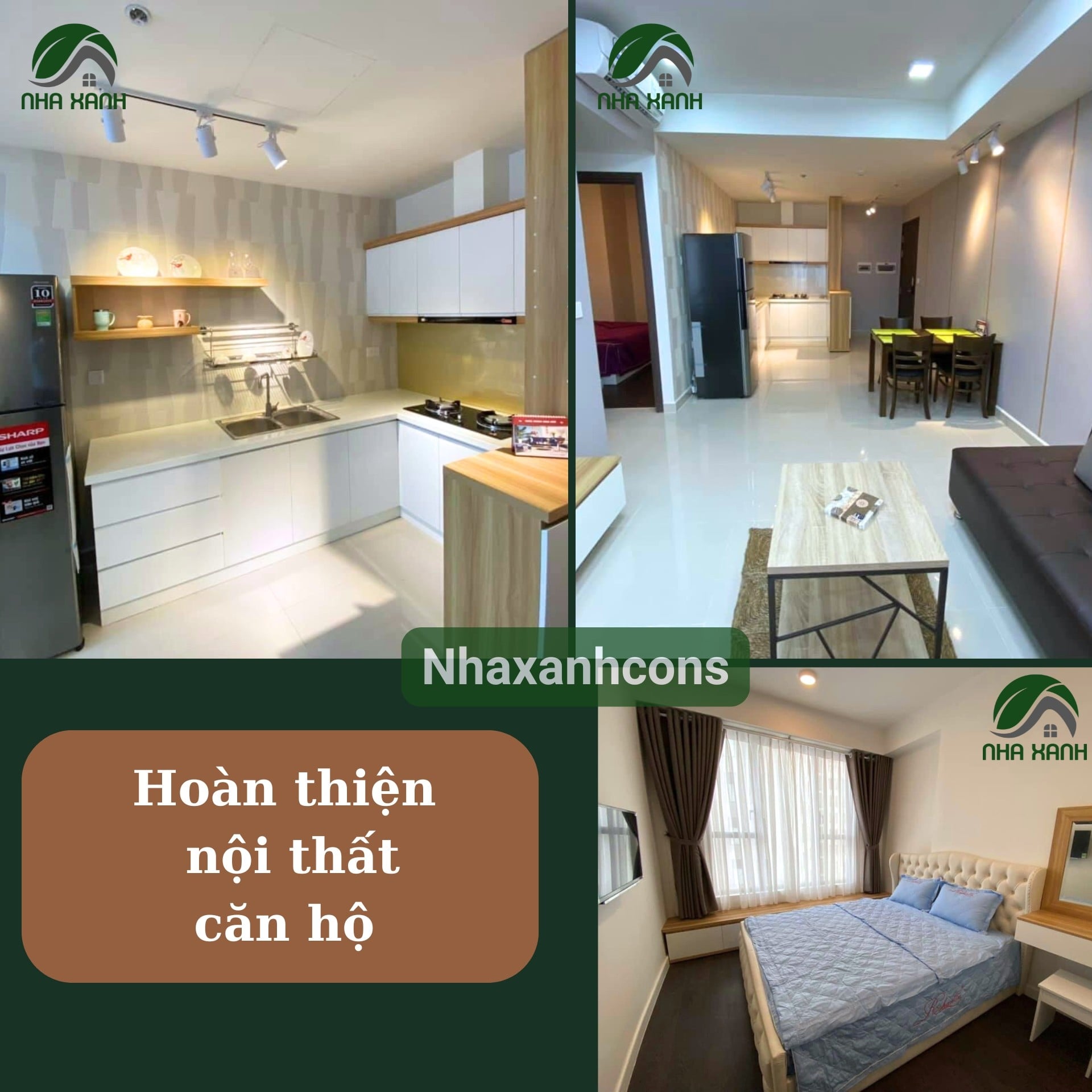 Hoàn thiện nội thất căn hộ Aurora Residences, Quận 8, TPHCM