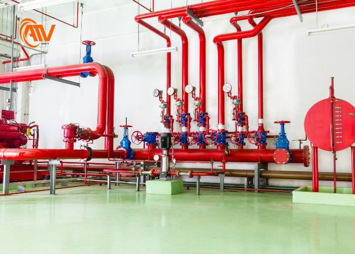Hệ thống cấp nước chữa cháy trong nhà phổ biến