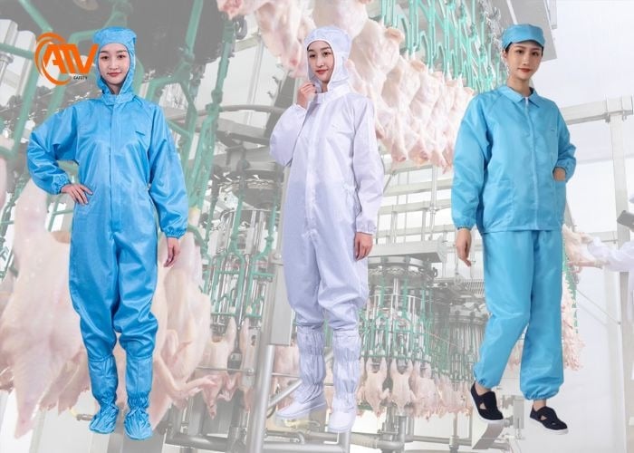 Đồ bảo hộ khi làm việc chế biến