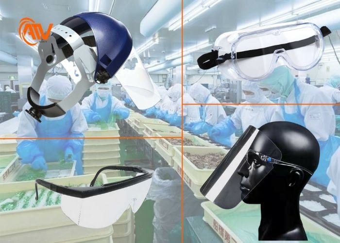 Kính bảo hộ khi làm việc chế biến