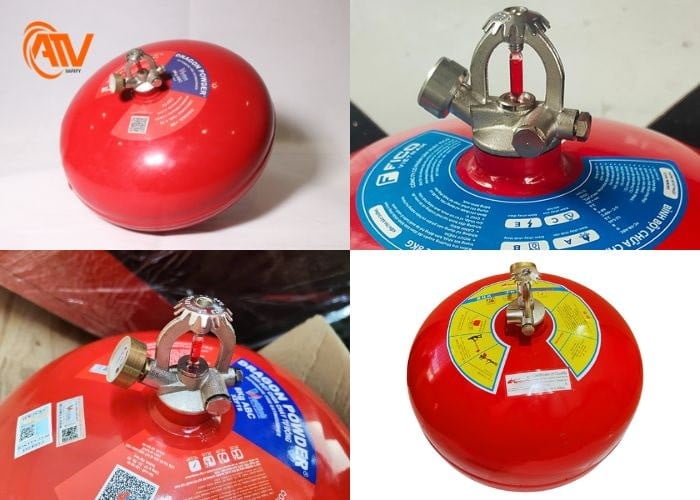 Phân loại bình cầu chữa cháy tự động phổ biến