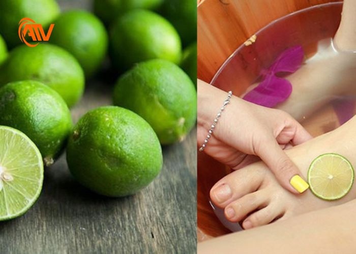 Cách trị hôi chân bằng chanh tươi hiệu quả