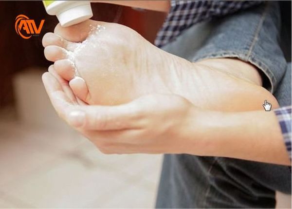 Phấn rôm khử hôi chân hiệu quả