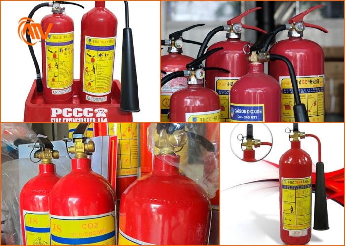 Bình chữa cháy gia đình dạng khí CO₂