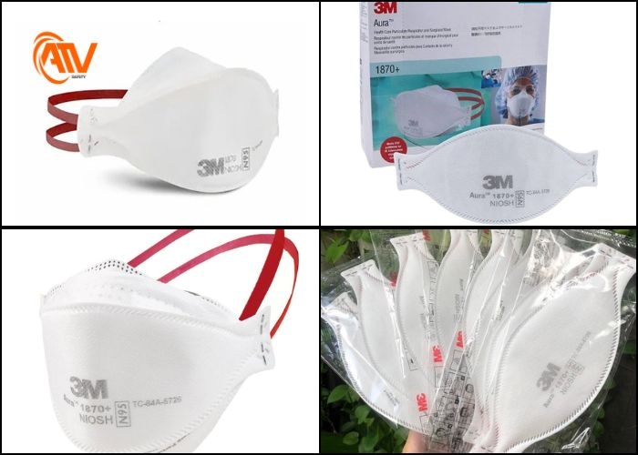 Khẩu trang 3M 1870+ N95 phiên bản nâng cấp của 3M 1860
