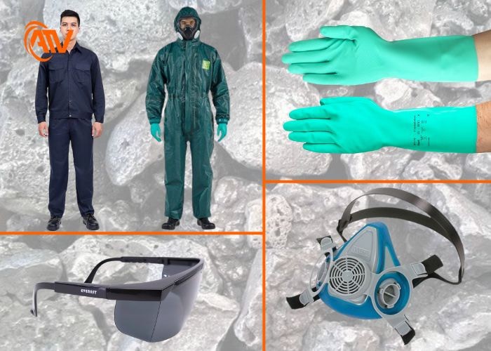 Sử dụng đồ bảo hộ