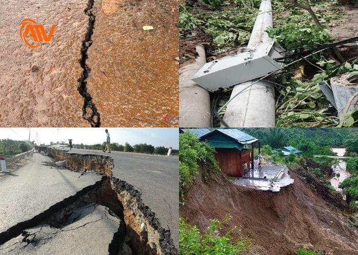 Dấu hiệu cảnh báo sạt lở đất gây nguy hiểm