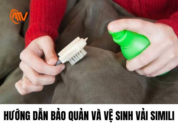Hướng dẫn bảo quản và vệ sinh sản phẩm từ vật liệu simili