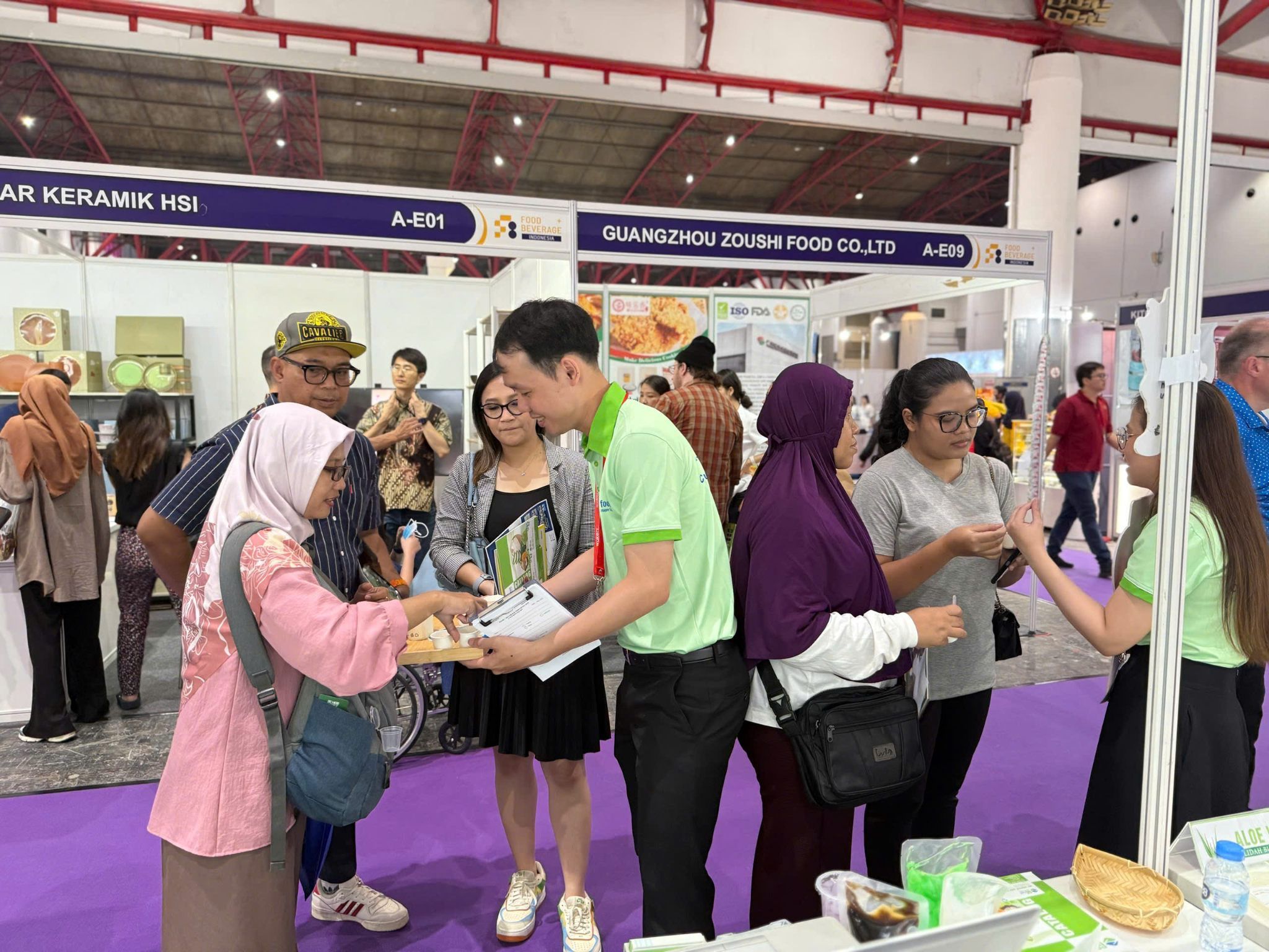 Thạch dừa và nha đam của GC Food đạt chứng nhận Halal, đảm bảo phù hợp với những người theo đạo Hồi.