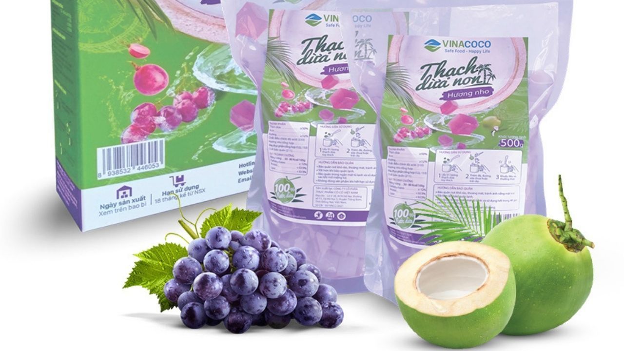 Dù kết hợp với trà, nước ép, sữa chua hay chè, thạch dừa GC Food cũng mang đến sự hấp dẫn và hương vị không thể từ chối.
