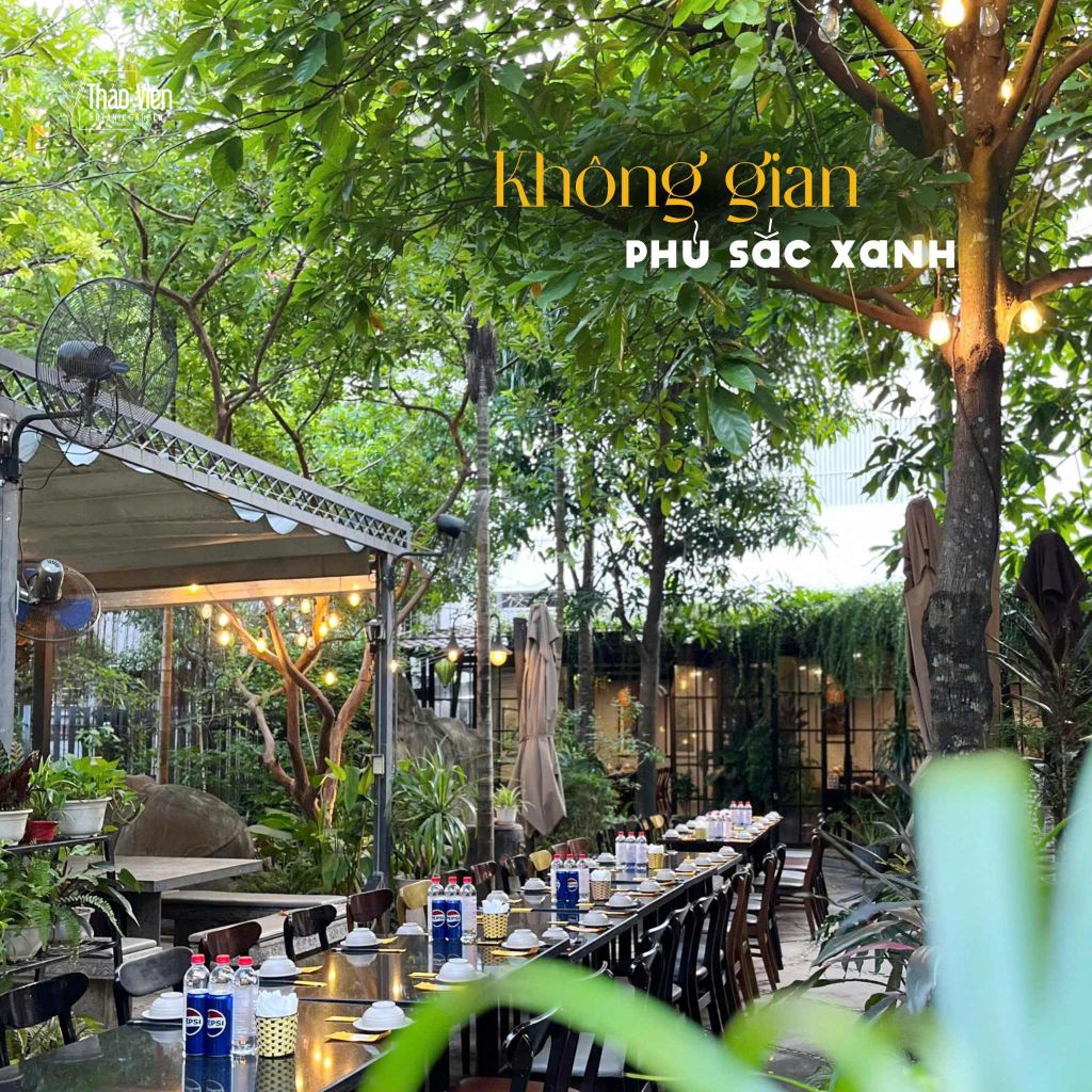 không gian tiệc Thảo Viên