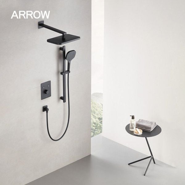 Vòi sen âm tường nóng lạnh Arrow AG3733SHMB-1