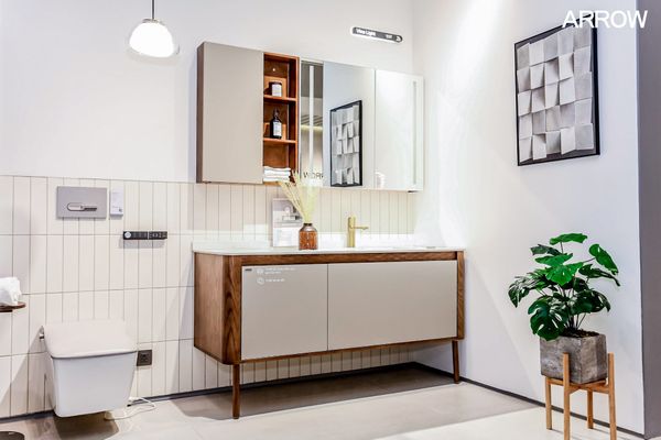 Không gian nhà vệ sinh mẫu đẹp tại showroom Arrow