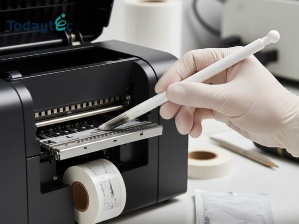 dùng ribbon kém chất lượng